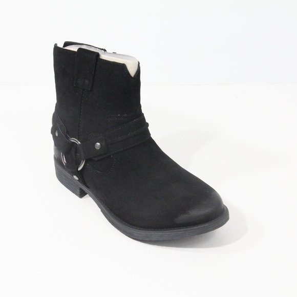 Earth | Shoes | Earth Black Boots New Women Suede Moto  Earth Black Boots NEW Women Suede Moto Bootie sz 6 Ash Everglade